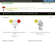 Tablet Screenshot of lampwise.co.uk